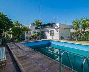 Swimming pool of House or chalet for sale in Alcalá de Guadaira  with Air Conditioner, Private garden and Terrace