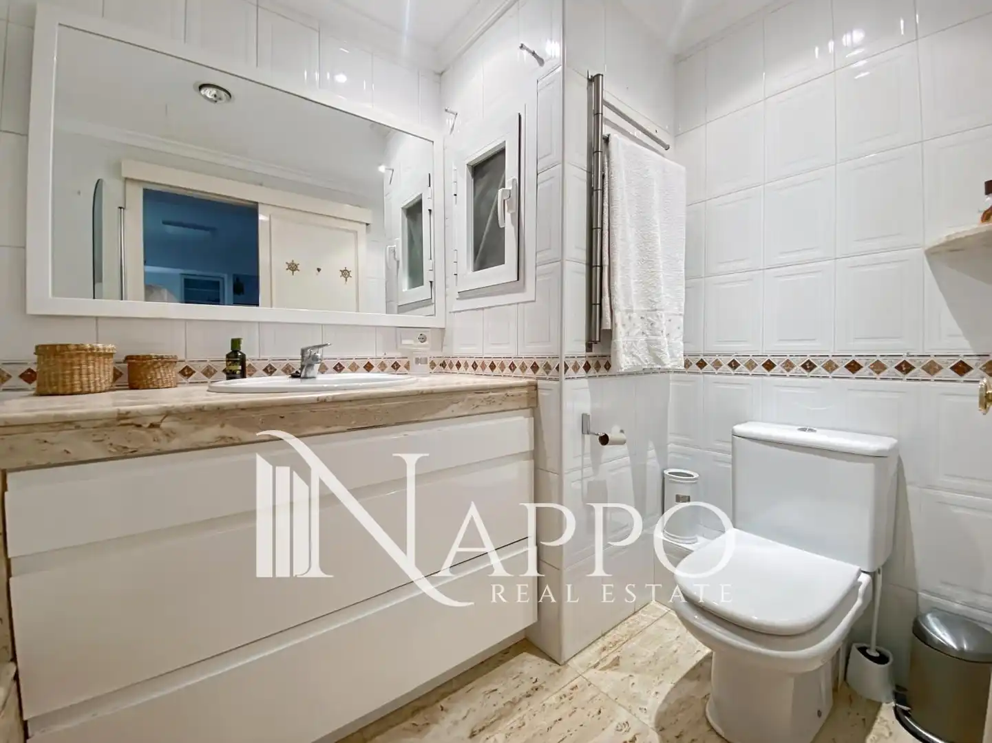Bathroom of Flat for rent in  Palma de Mallorca  with Air Conditioner, Heating and Terrace