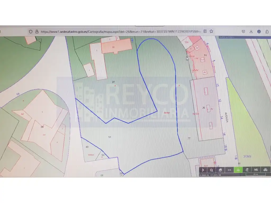 Terreny residencial en venda a Camino Eras Santa Lucia 1