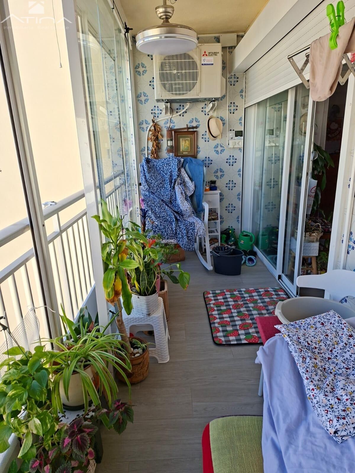 Balcony of Apartment for sale in Gandia  with Air Conditioner and Terrace