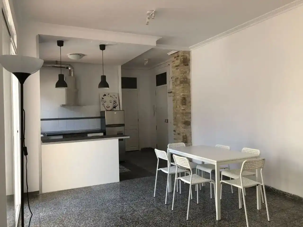 Cocina de Piso de alquiler en L'Eixample