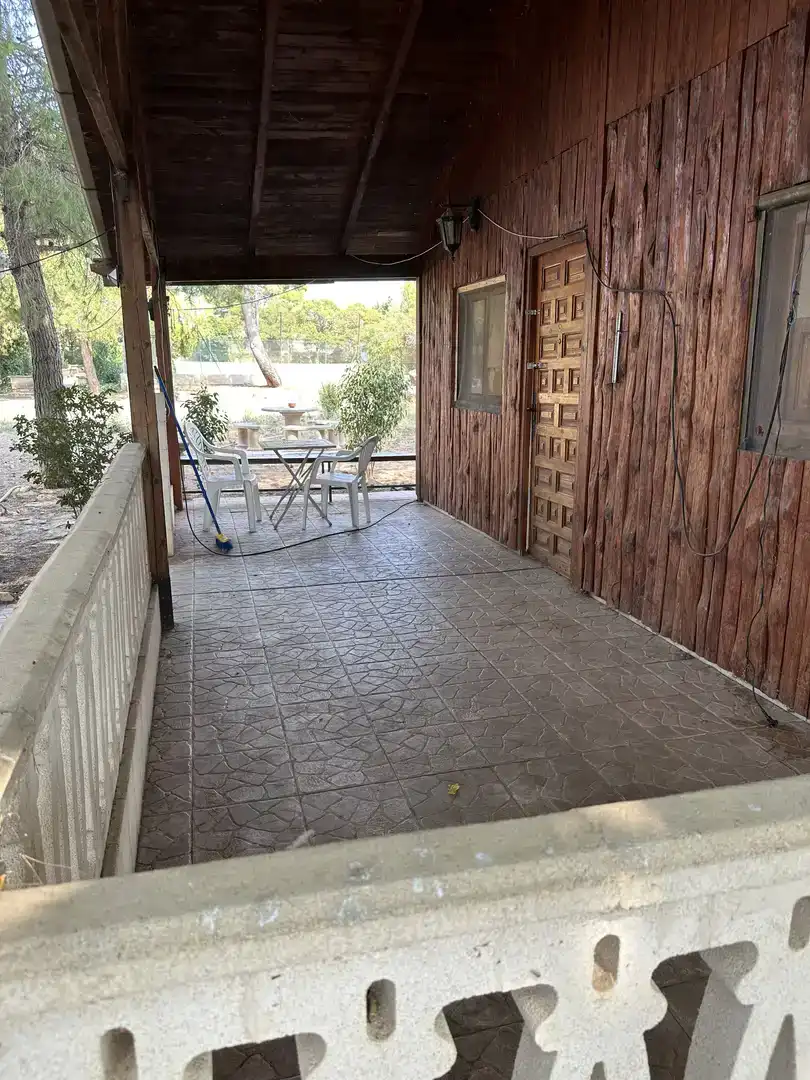 Terrace of Country homes for sale in Longares, Zaragoza