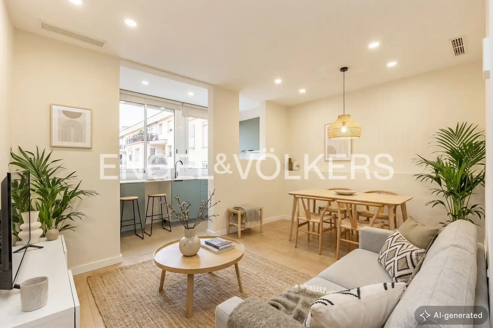 Sala d'estar de Pis en venda en  Barcelona Capital amb Aire condicionat, Calefacció i Parquet