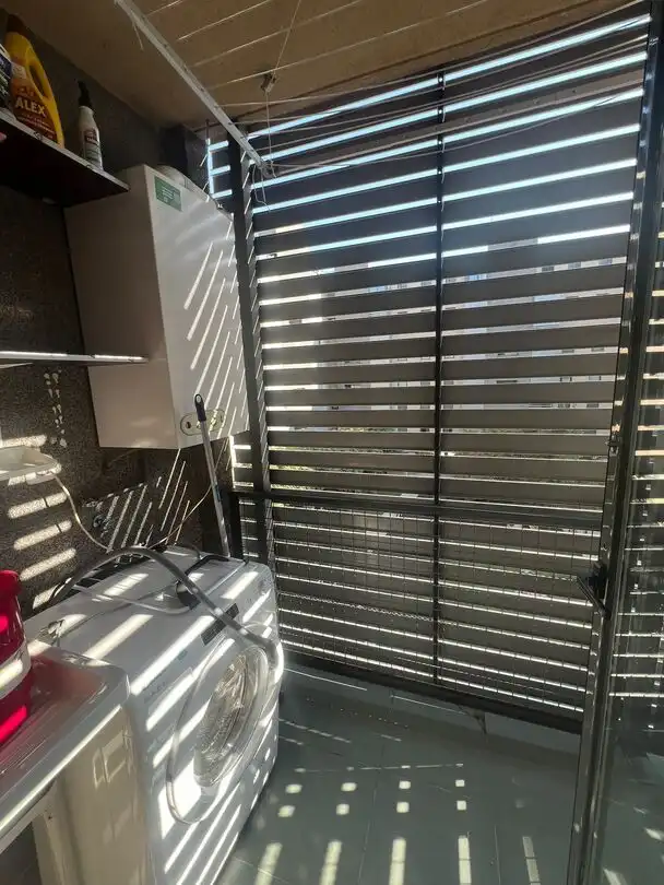 Balcony of Flat for rent in Madrid  with Air Conditioner, Heating and Private garden