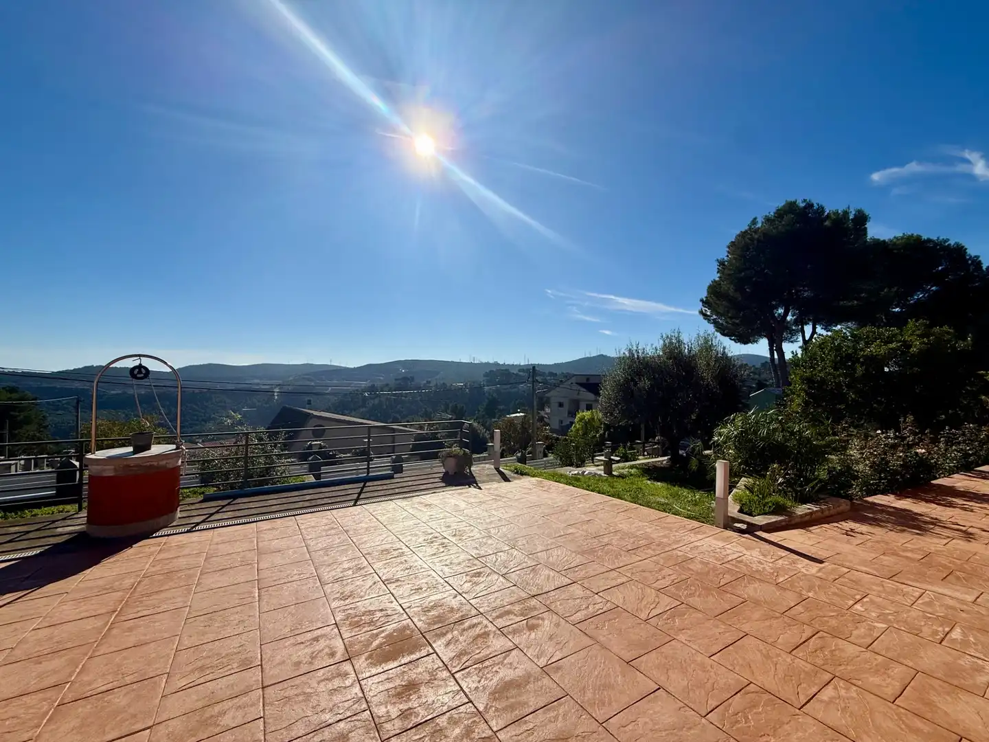 Terraza de Casa o chalet en venta en Vallirana con Jardín privado, Terraza y Horno