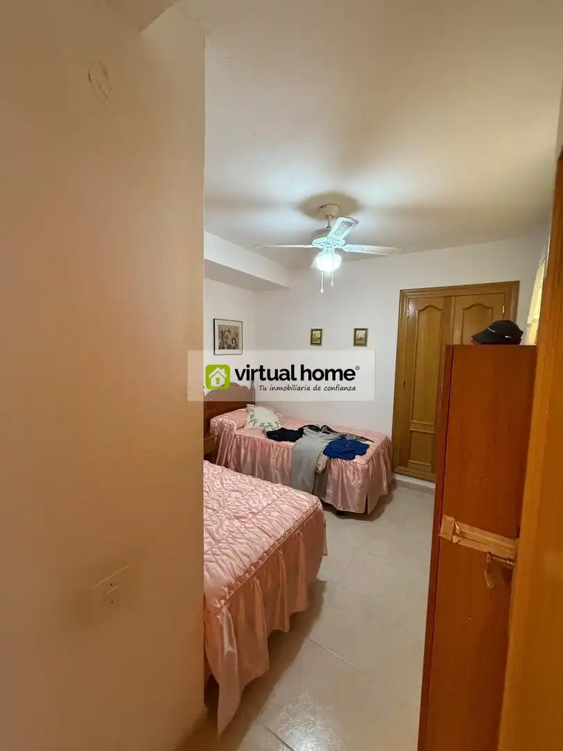 Bedroom of Flat for sale in Benidorm  with Terrace, Furnished and Balcony