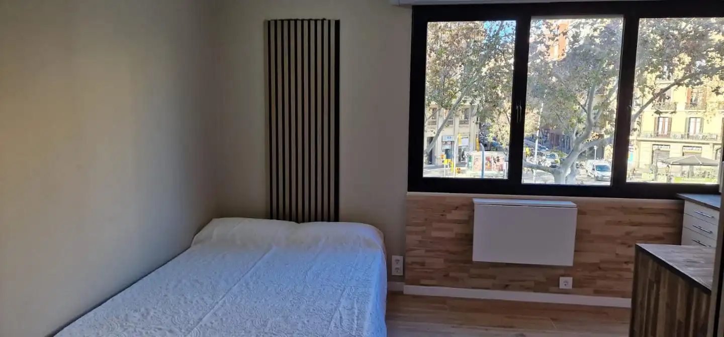 Bedroom of Study for rent in Barcelona  with Heating and Furnished
