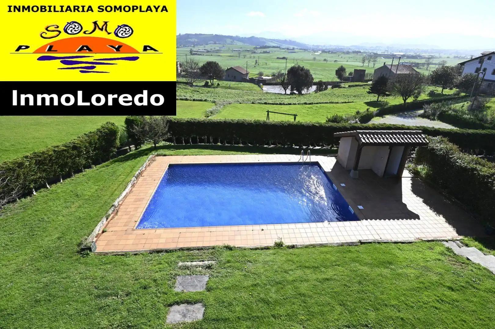 Piscina de Casa o chalet en venta en Ribamontán al Mar con Calefacción, Jardín privado y Terraza