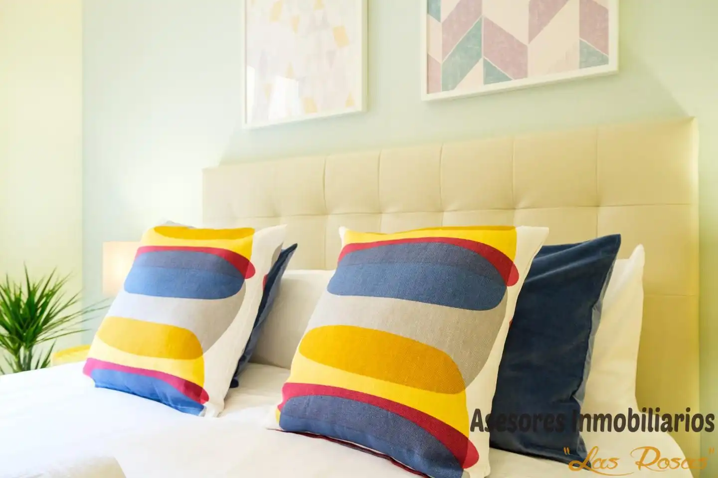 Schlafzimmer von Wohnung zur Miete in Madrid mit Klimaanlage und Möbliert