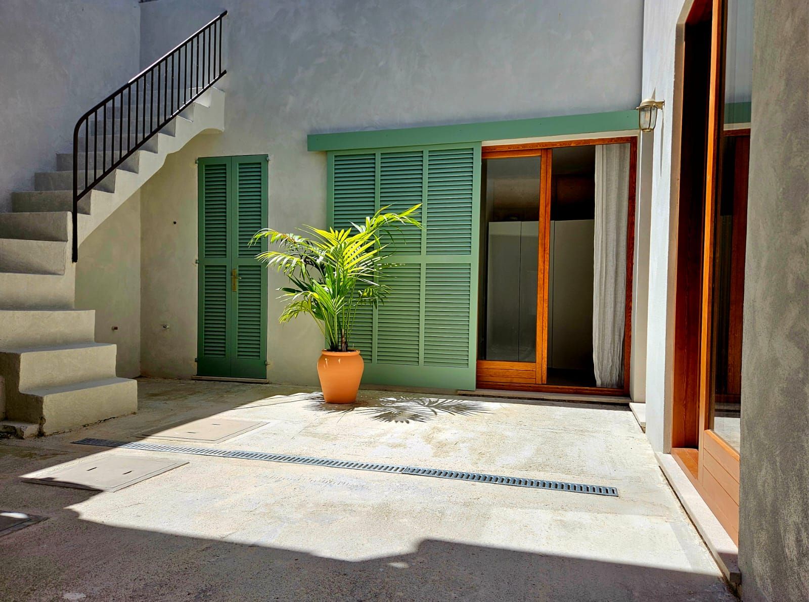 Exterior view of Planta baja to rent in Pollença  with Air Conditioner and Furnished