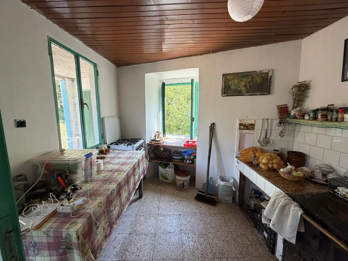 Cuina de Finca rústica en venda en Gomesende amb Jardí privat, Terrassa i Traster