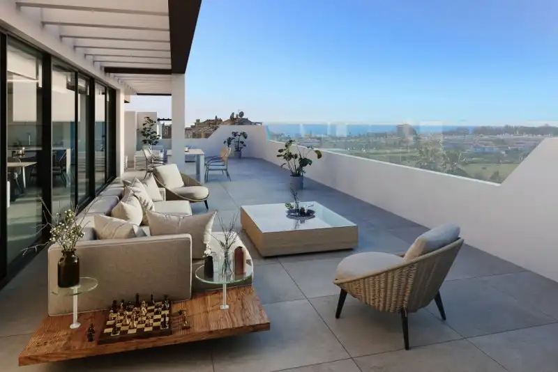 Apartament amb piscina en venda a Estepona Pueblo, imagen 2