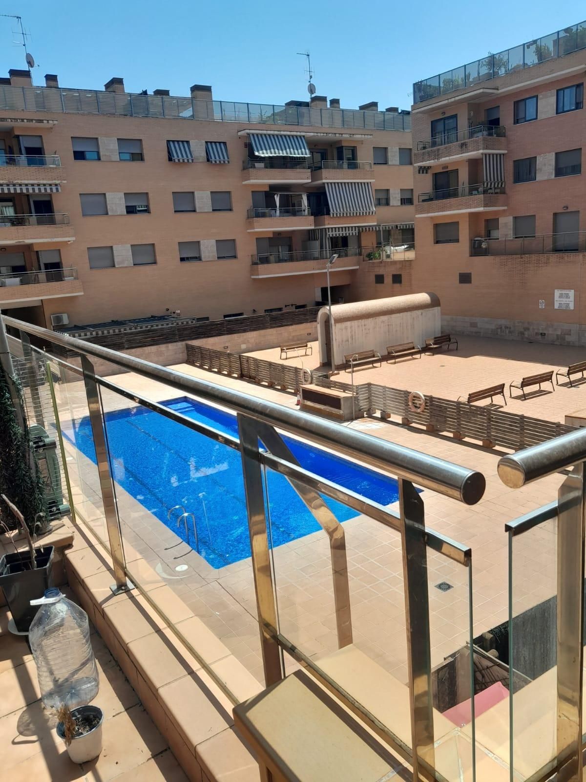 Swimming pool of Flat to rent in Tordera  with Air Conditioner, Heating and Terrace