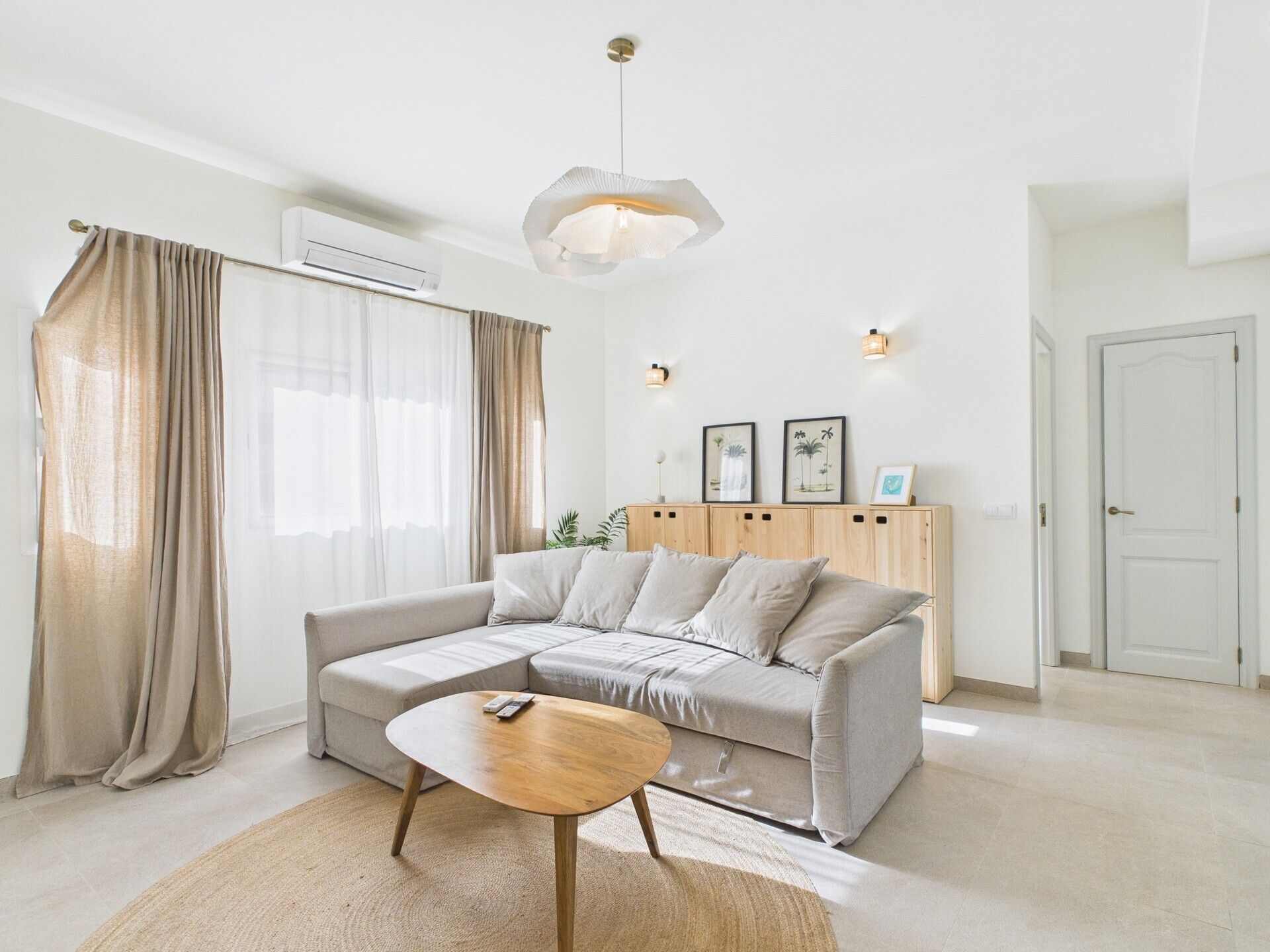 Living room of Attic to rent in  Palma de Mallorca  with Air Conditioner, Terrace and Furnished