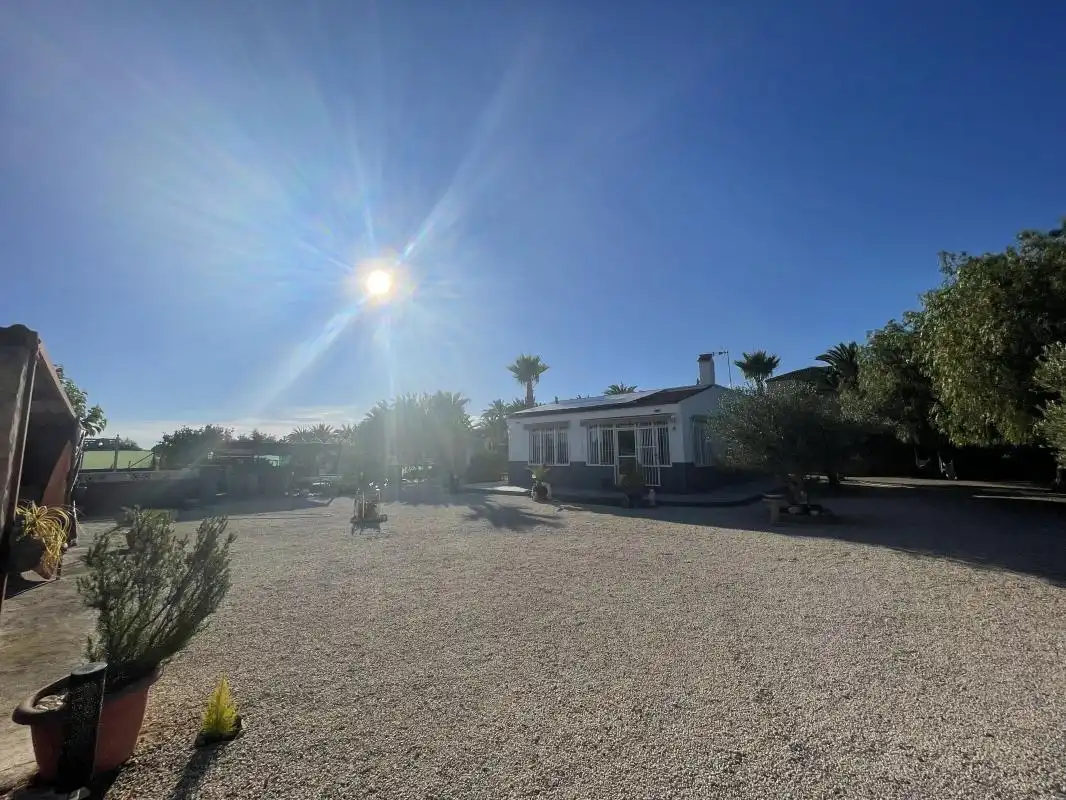 Exterior view of Country homes for sale in Elche / Elx  with Air Conditioner, Heating and Private garden