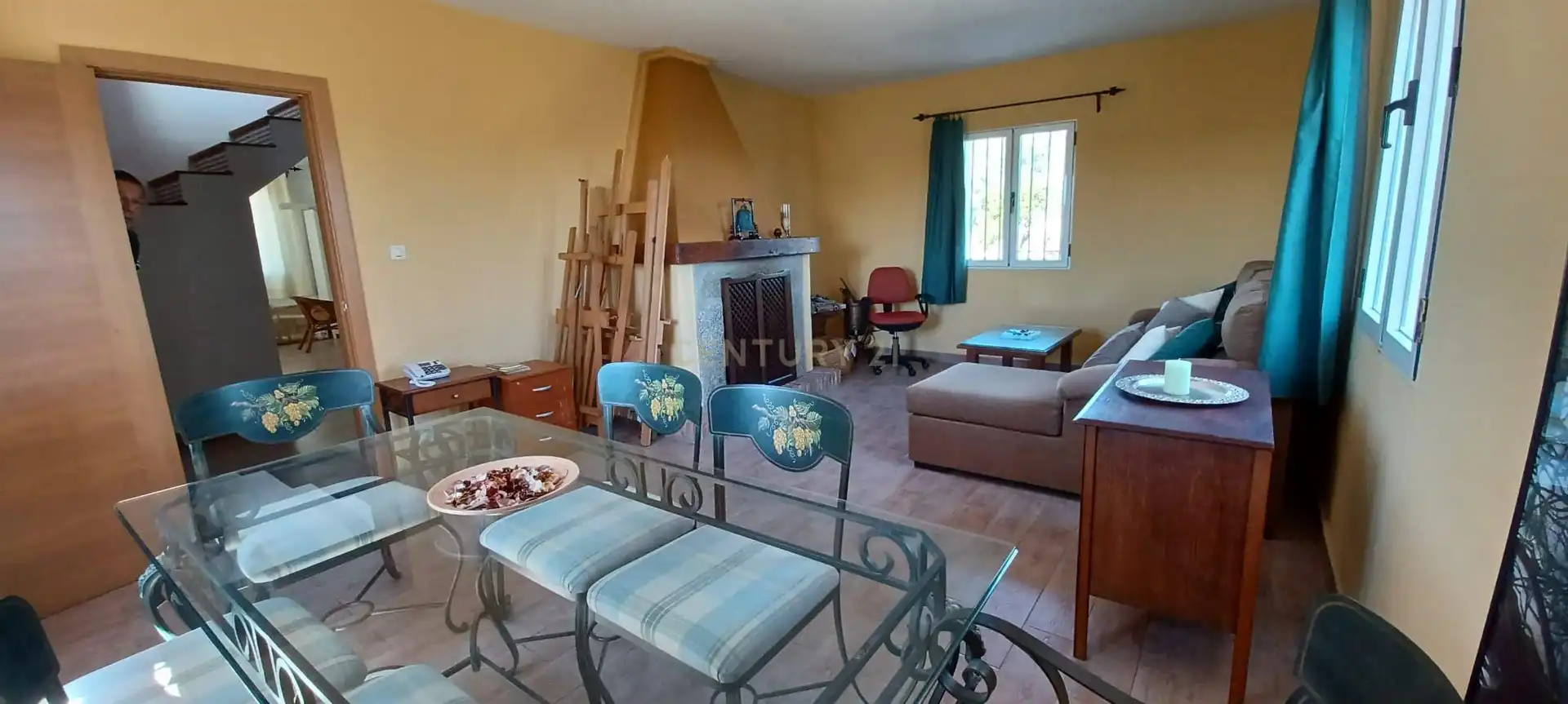 Living room of Houses for sale in Brozas  with Storage room