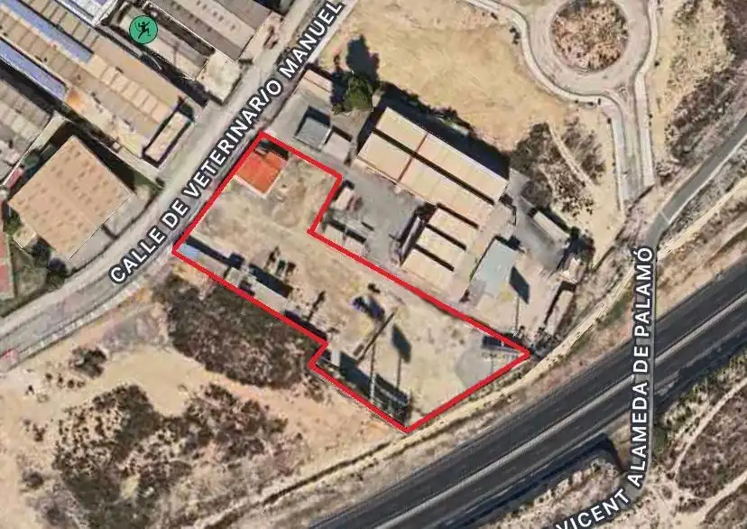 Vista exterior de Terreno industrial en venta en San Vicente del Raspeig / Sant Vicent del Raspeig