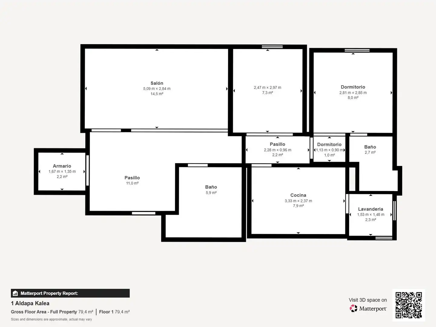 Piso en venta en Barakaldo  con Calefacción y Balcón