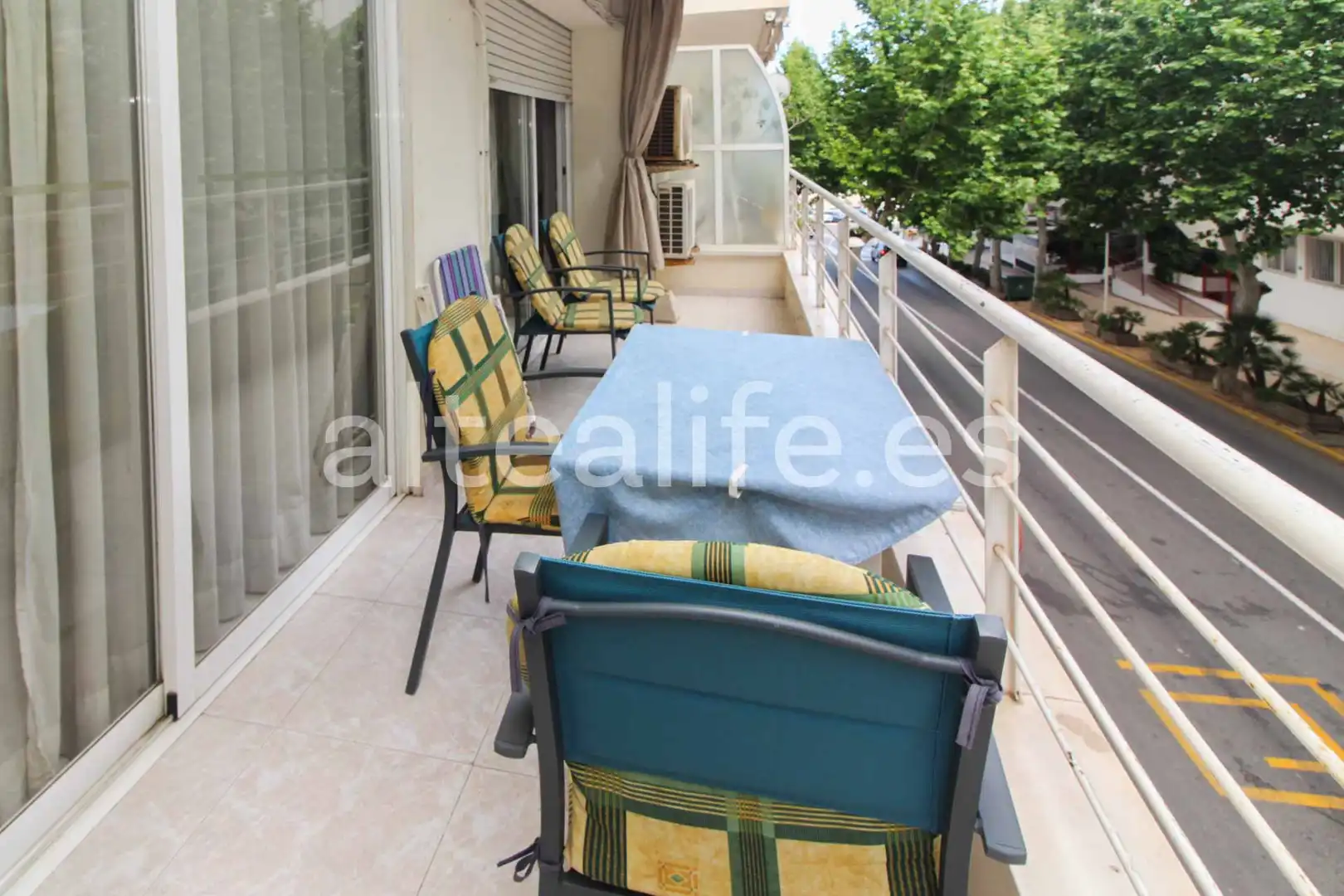 Terrasse von Wohnungen zum Verkauf in Altea mit Klimaanlage und Balkon