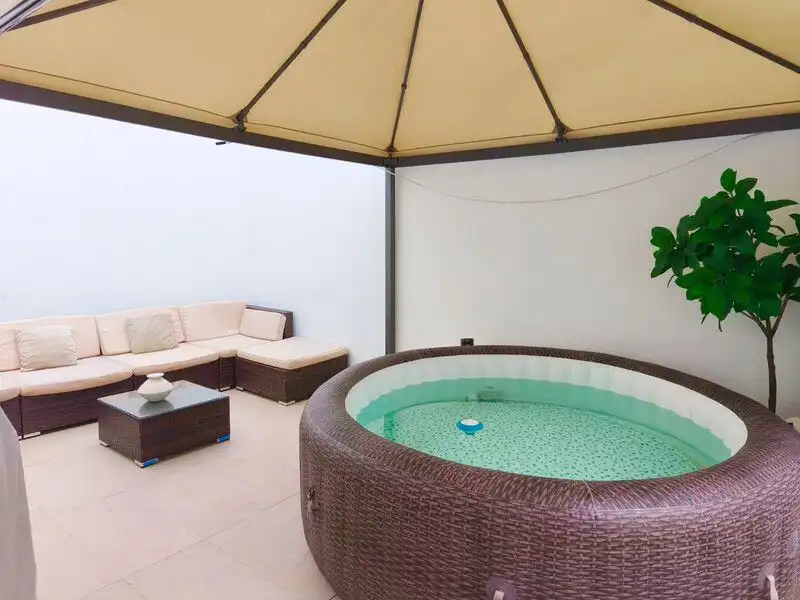 Terrassa de Finca rústica en venda en Moya (Las Palmas) amb Aire condicionat, Jardí privat i Terrassa