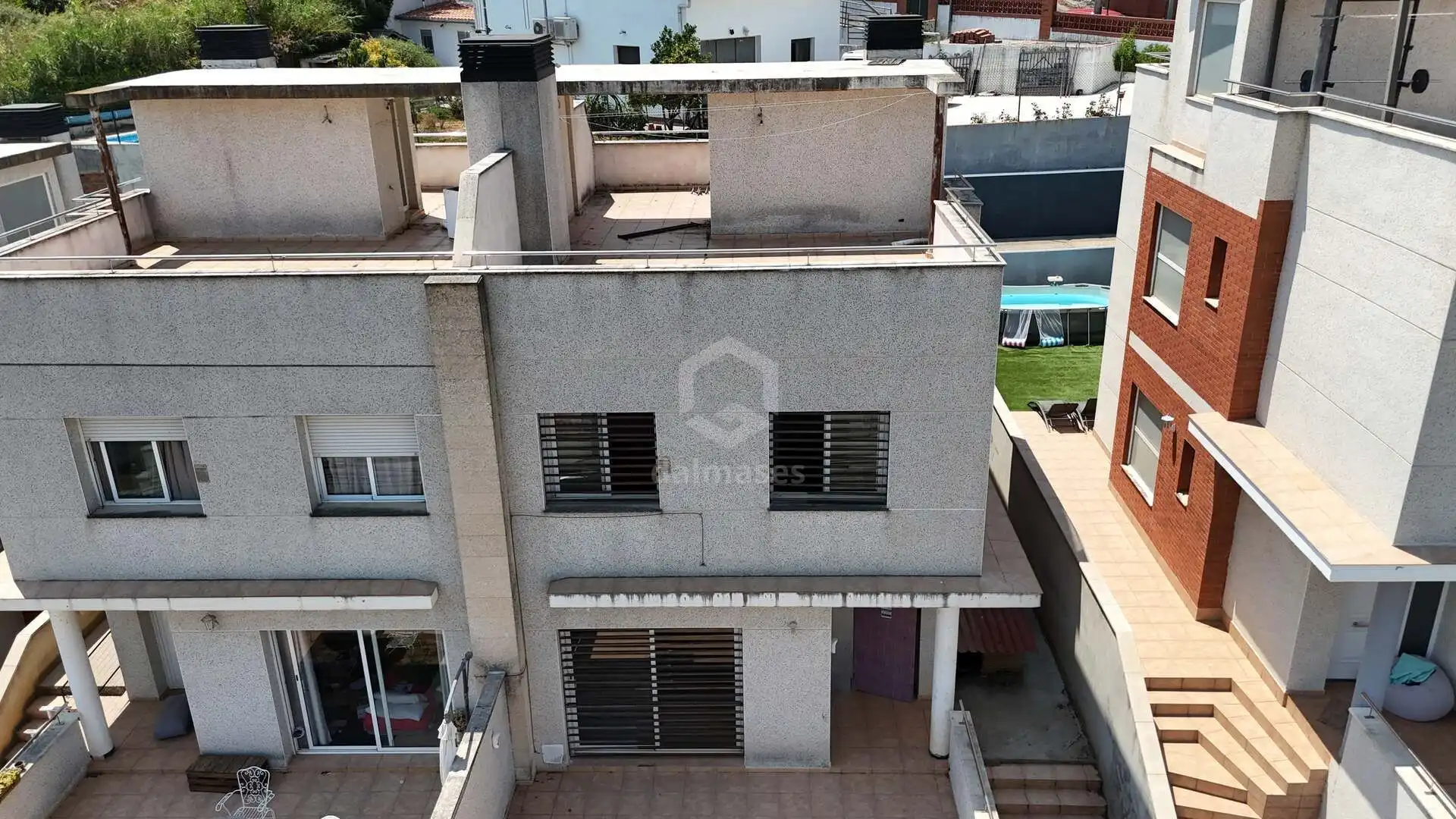 Exterior view of Detached homes for sale in Sentmenat  with Heating, Private garden and Terrace