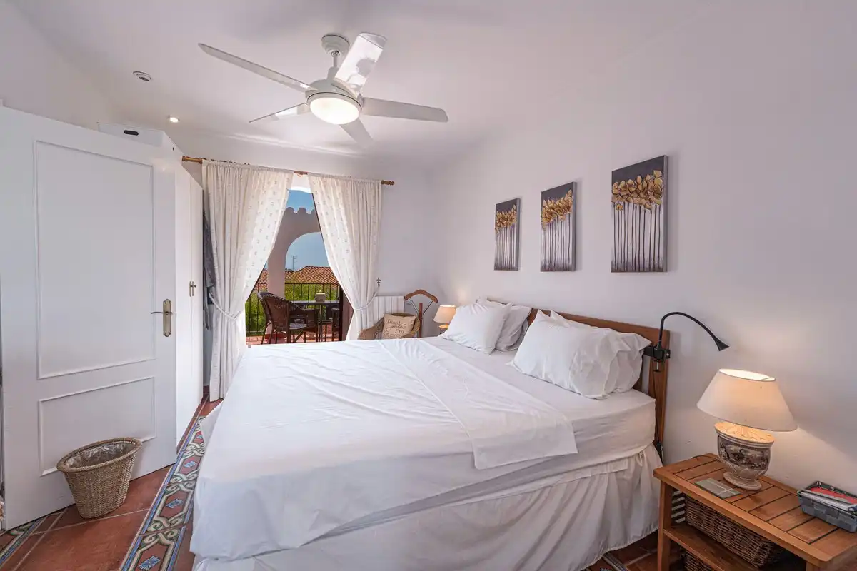 Bedroom of Detached homes for sale in Nerja  with Air Conditioner, Private garden and Terrace