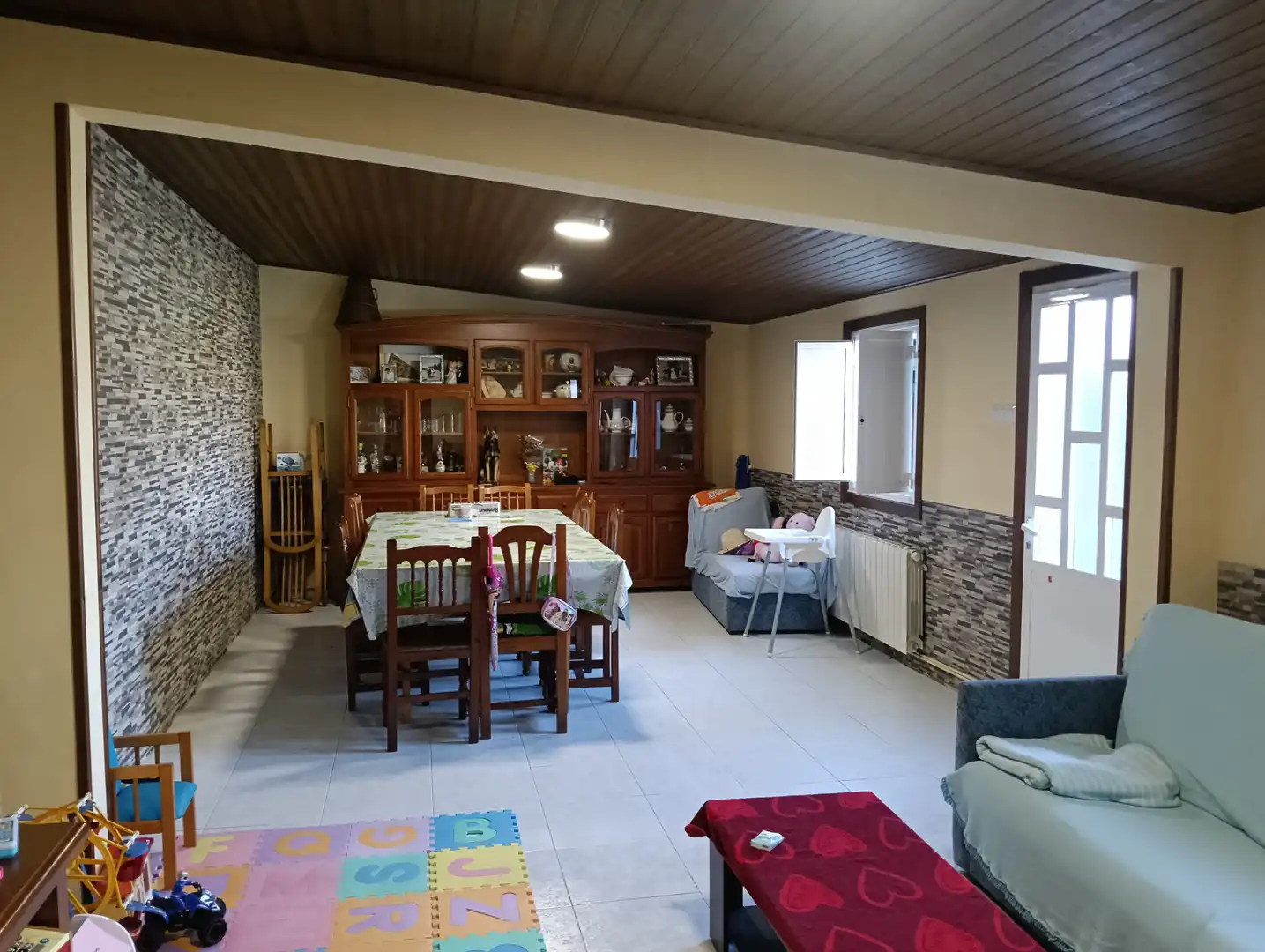 Comedor de Casa o chalet en venta en Vilasantar con Calefacción y Trastero