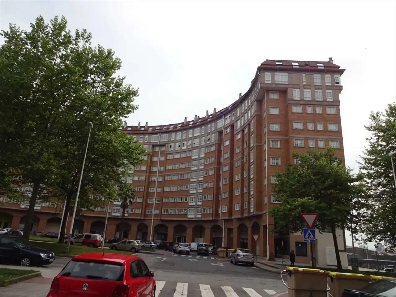 Vista exterior de Piso en venta en A Coruña Capital  con Terraza