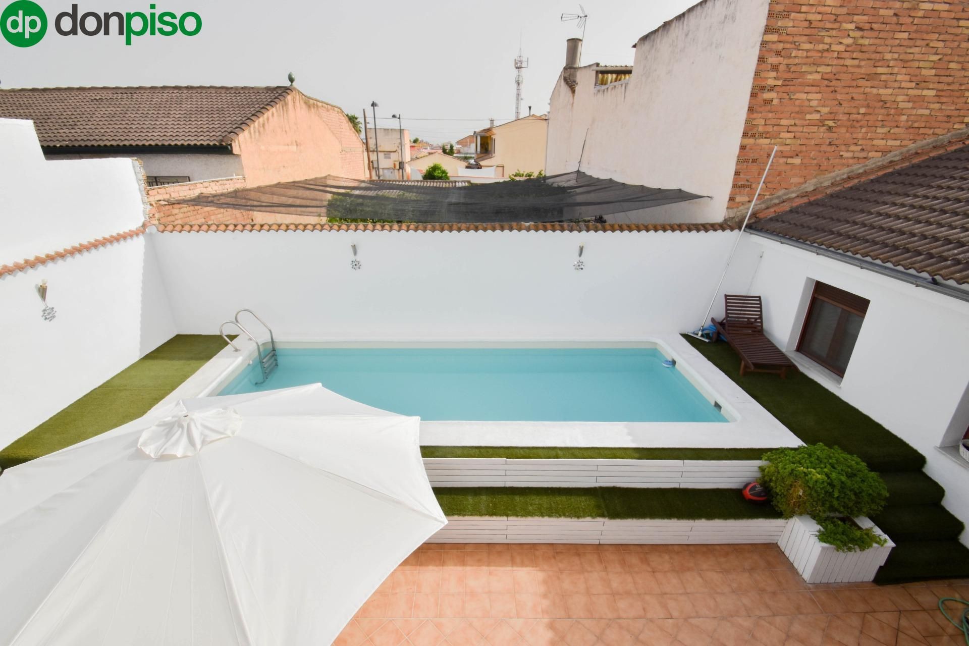 Schwimmbecken von Country house zum verkauf in Chauchina mit Privatgarten und Schwimmbad