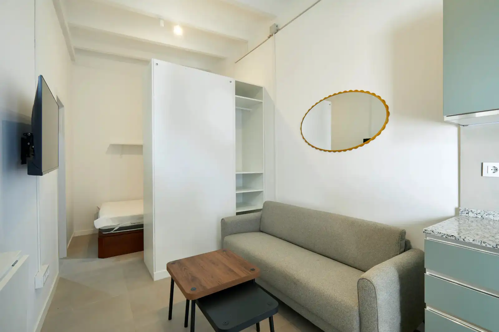 Living room of Flat for rent in Sant Martí