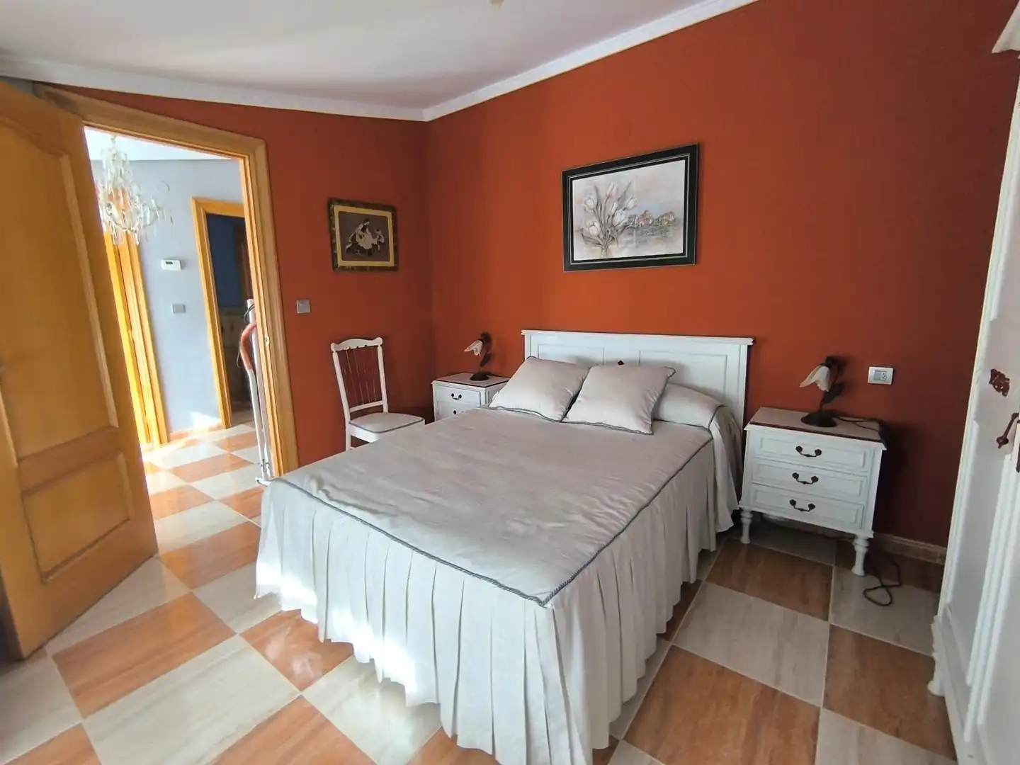 Bedroom of Houses for sale in Fresno de Río Tirón  with Heating, Private garden and Terrace
