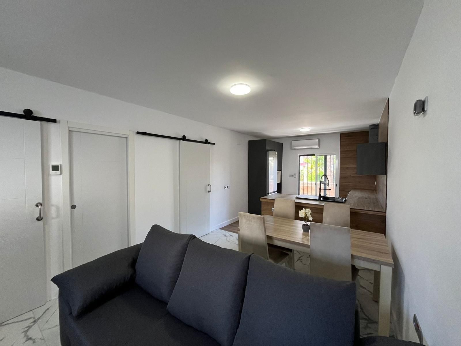 Living room of Flat to rent in Huércal de Almería  with Air Conditioner