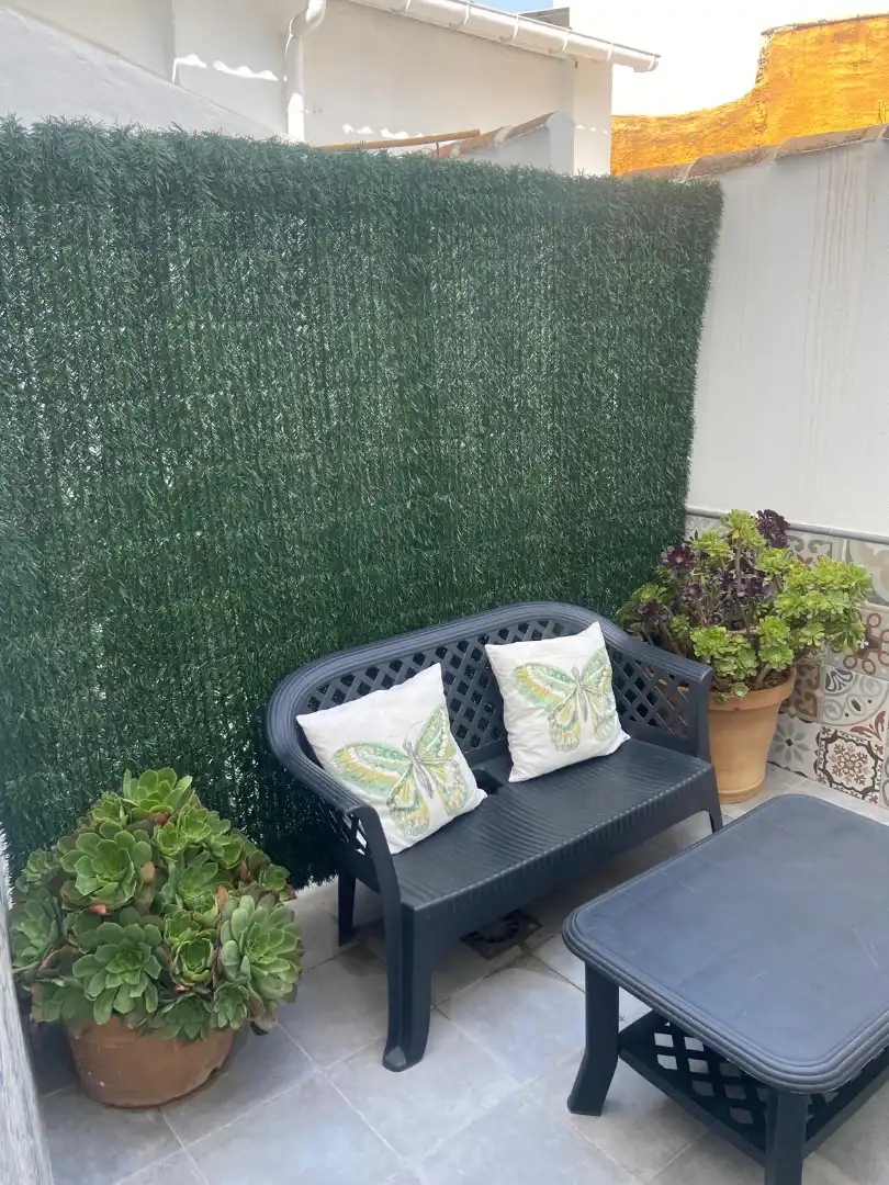 Terrace of Apartments for rent in Colmenar  with Air Conditioner, Furnished and Washing machine
