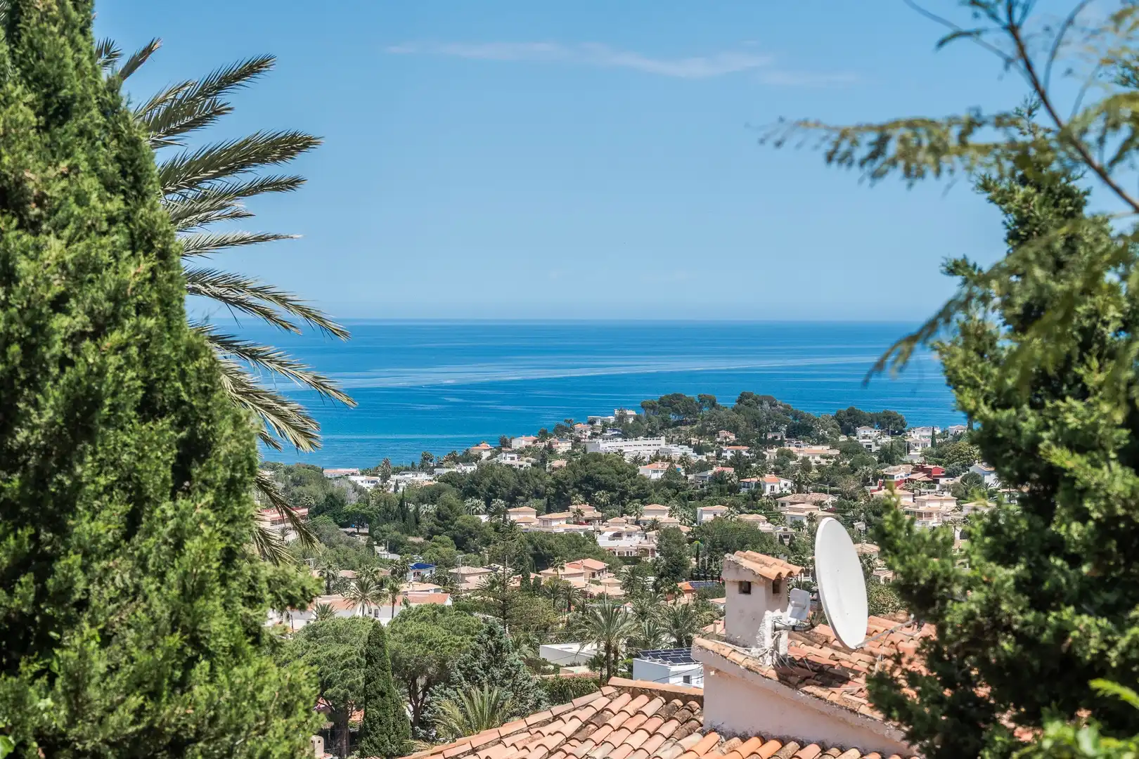 Exterior view of Houses for sale in Dénia  with Private garden, Terrace and Swimming Pool