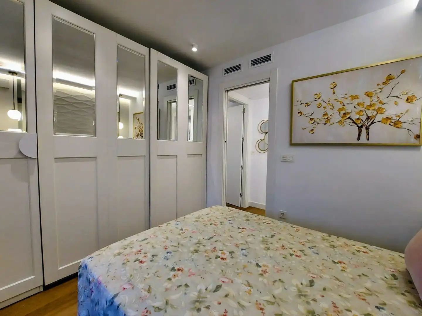 Schlafzimmer von Wohnung zur Miete in Granada mit Klimaanlage, Heizung und Möbliert