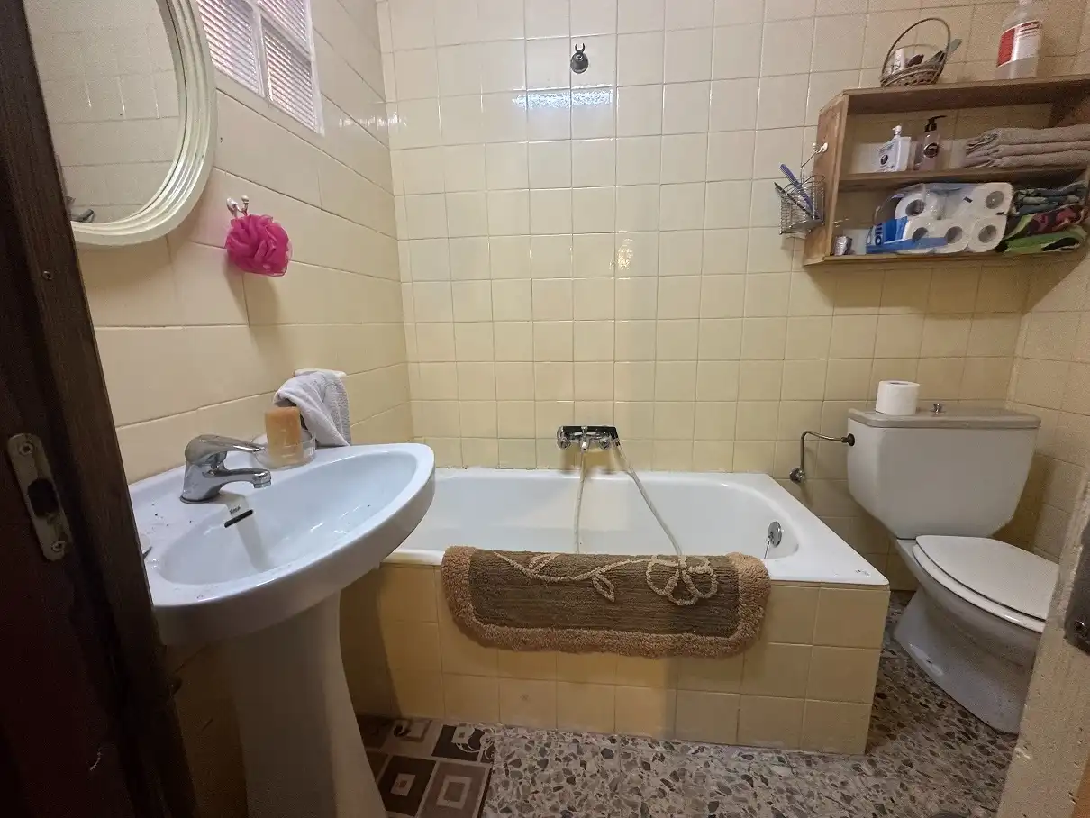 Baño de Casa o chalet en venta en O Pino  con Jardín privado, Terraza y Amueblado