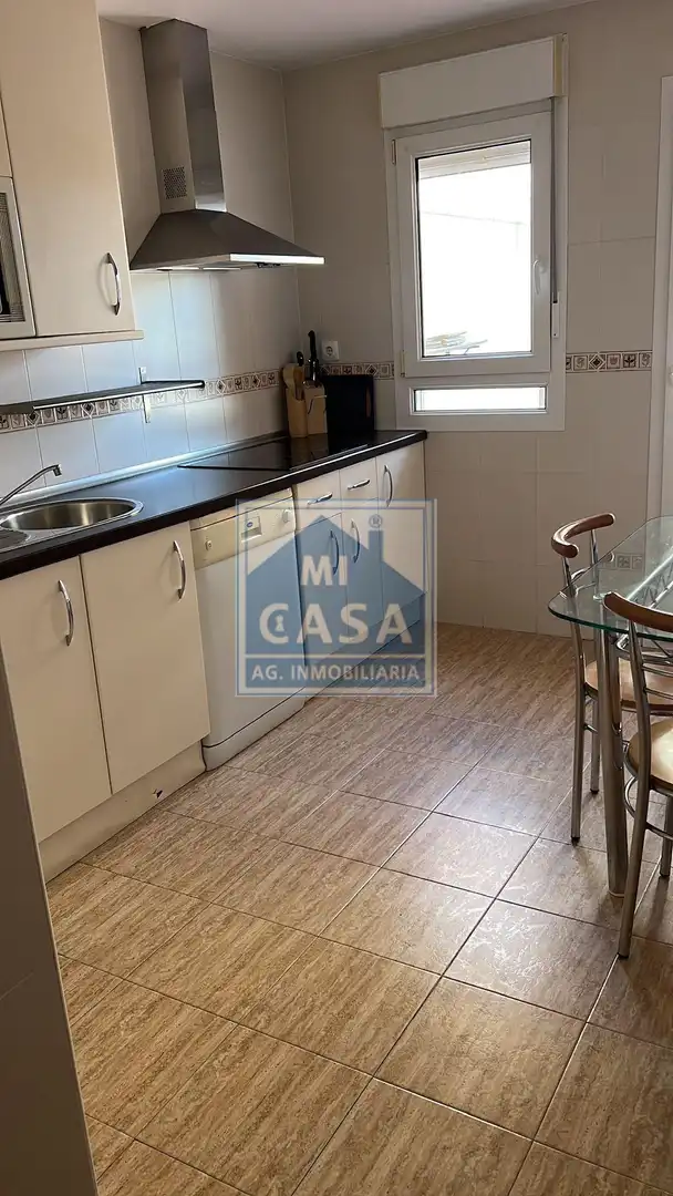 Cocina de Apartamento de alquiler en Mérida con Aire acondicionado, Calefacción y Terraza