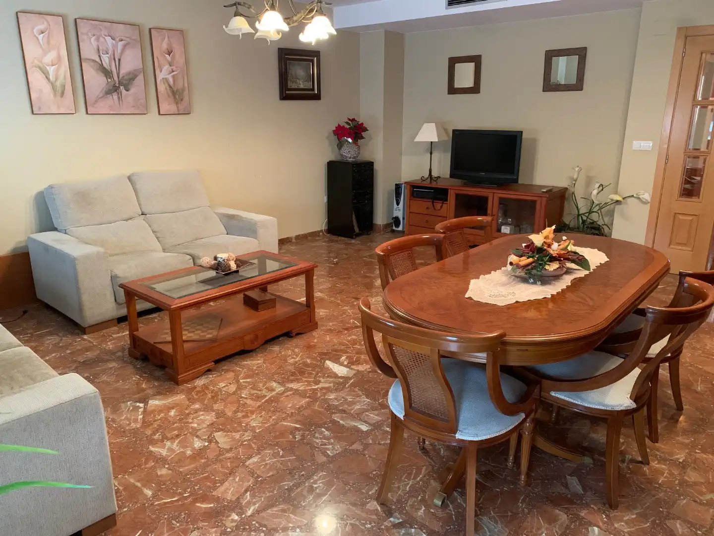 Sala de estar de Dúplex en venta en Vila-real con Aire acondicionado, Terraza y Balcón