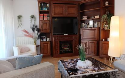 Living room of Flat for sale in Corbera de Llobregat  with Heating, Parquet flooring and Terrace