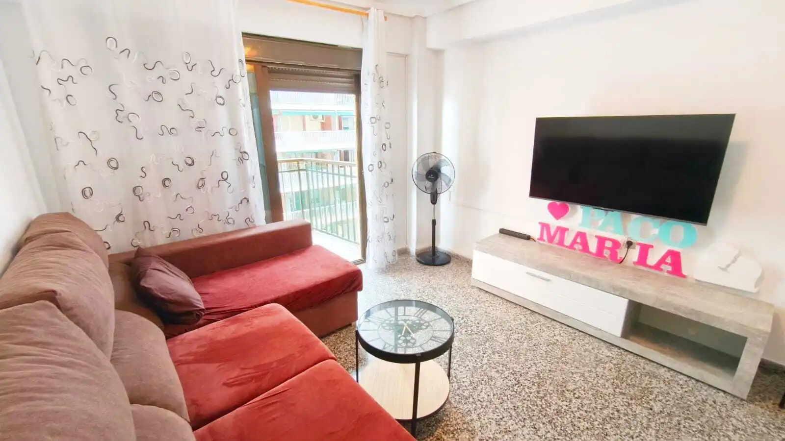 Sala de estar de Piso en venta en Cullera con Terraza y Balcón
