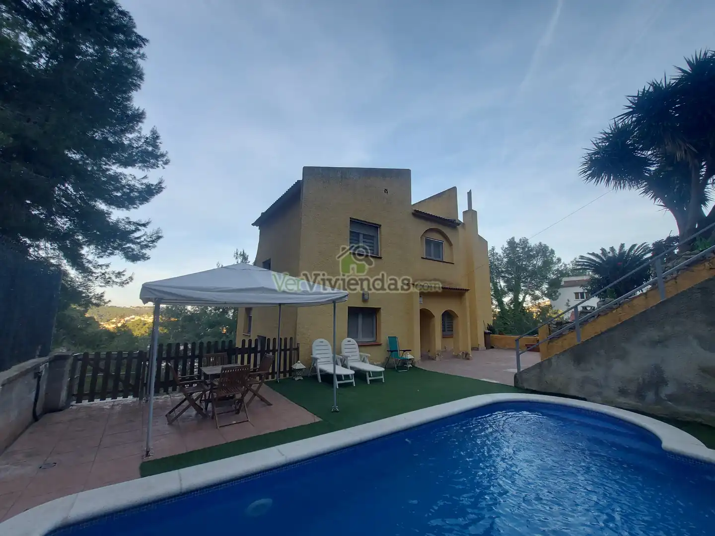 Jardín de Casa o chalet en venta en Vallirana con Calefacción, Jardín privado y Terraza