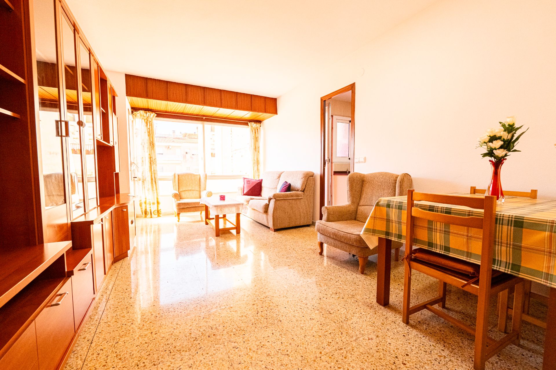 Living room of Flat for sale in El Vendrell  with Air Conditioner and Balcony