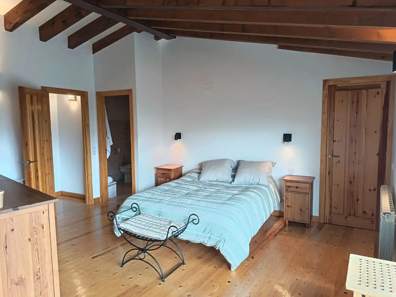 Dormitori de Casa o xalet en venda en Solana de Ávila amb Calefacció i Moblat