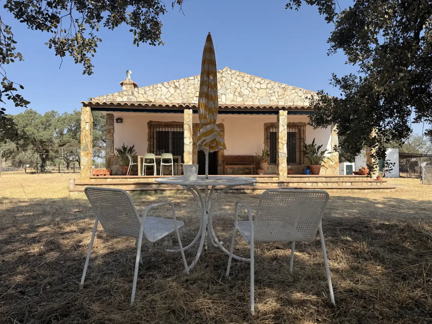 Terraza de Finca rústica en venta en Badajoz con Jardín privado, Terraza y Trastero