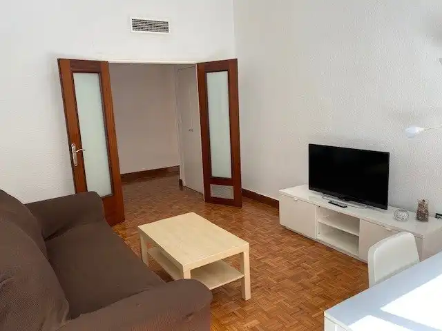 Sala d'estar de Pis de lloguer en Murcia amb Aire condicionat, Calefacció i Parquet