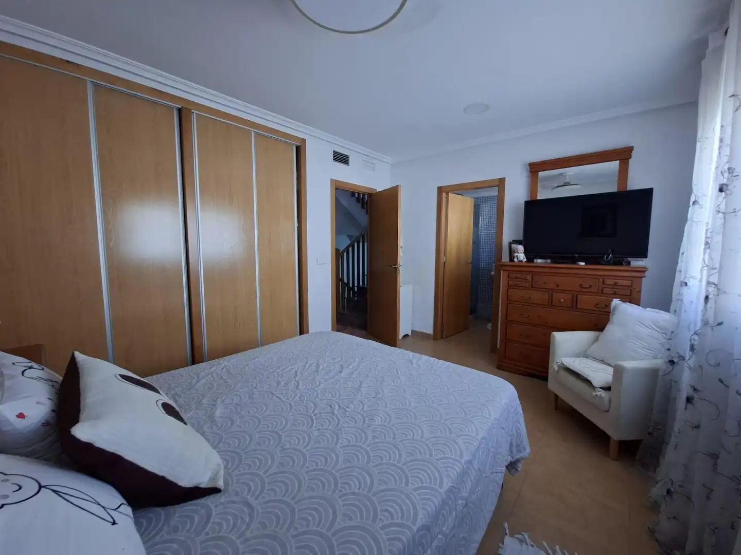 Dormitori de Casa adosada en venda en San Javier amb Aire condicionat, Jardí privat i Terrassa