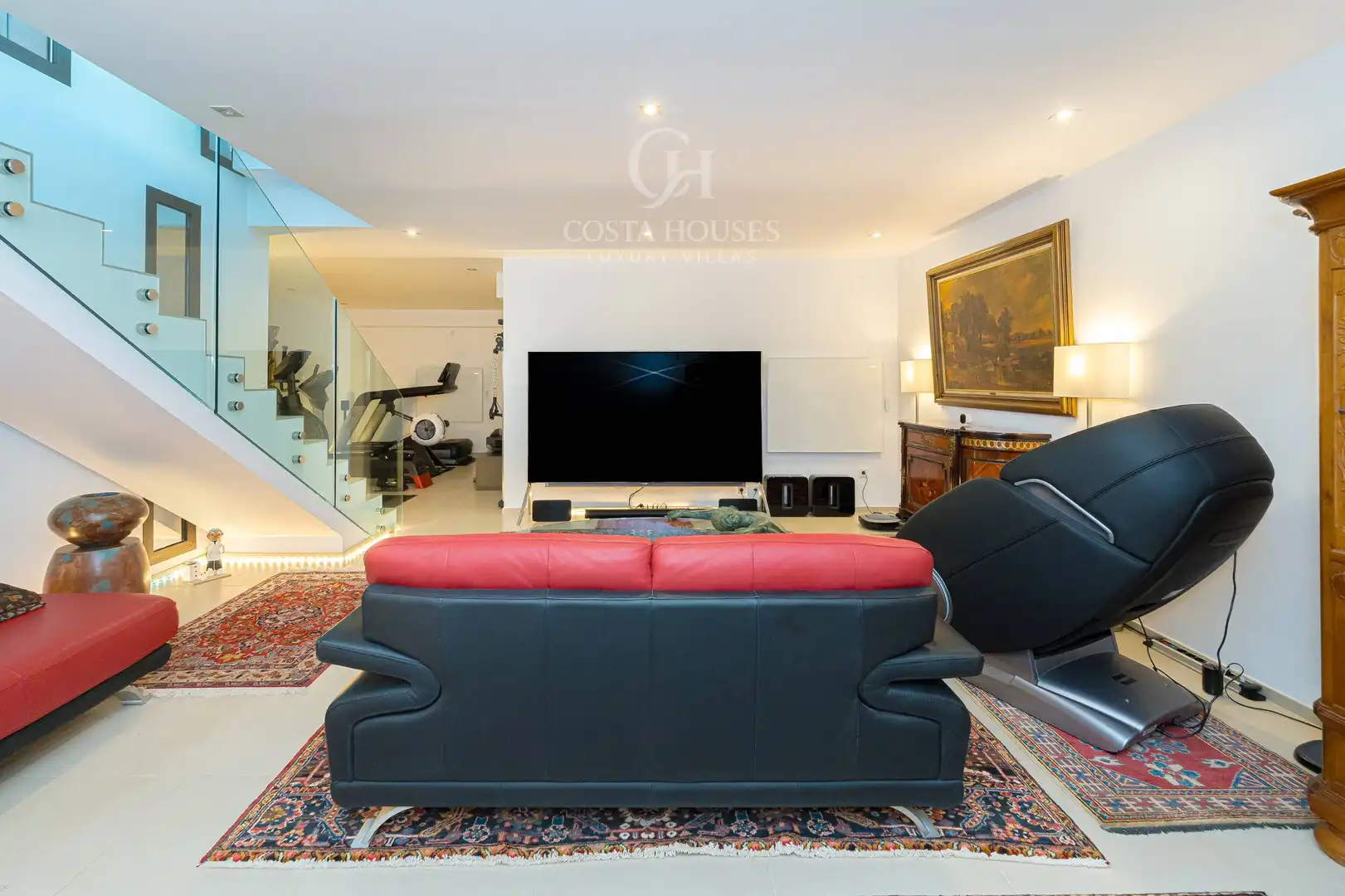 Living room of Houses for sale in Moraira  with Air Conditioner, Heating and Private garden