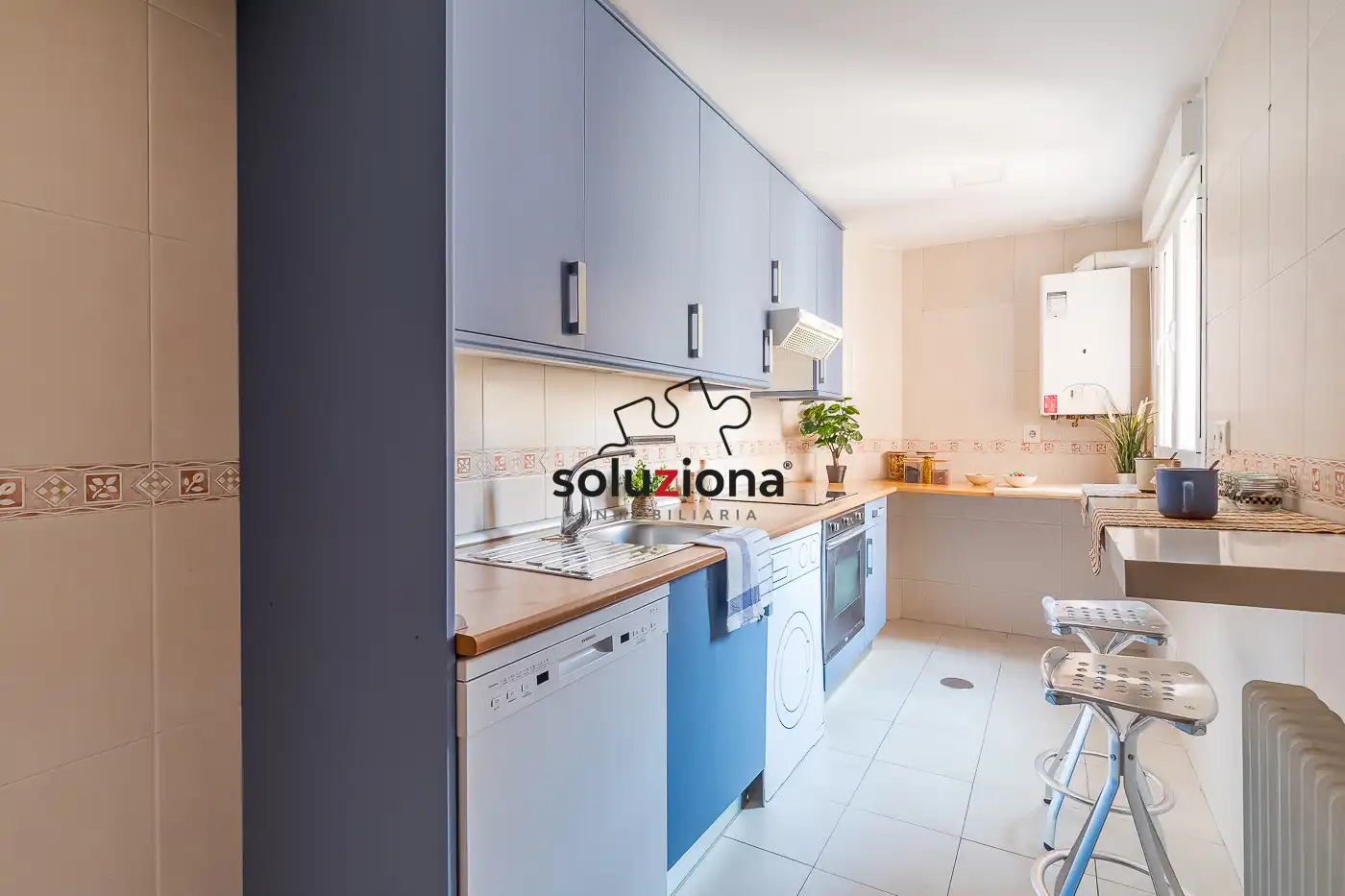 Kitchen of Attic for sale in Getafe  with Air Conditioner, Heating and Parquet flooring