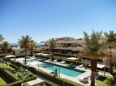 Mini appartamento con balcone in vendita a Estepona Pueblo