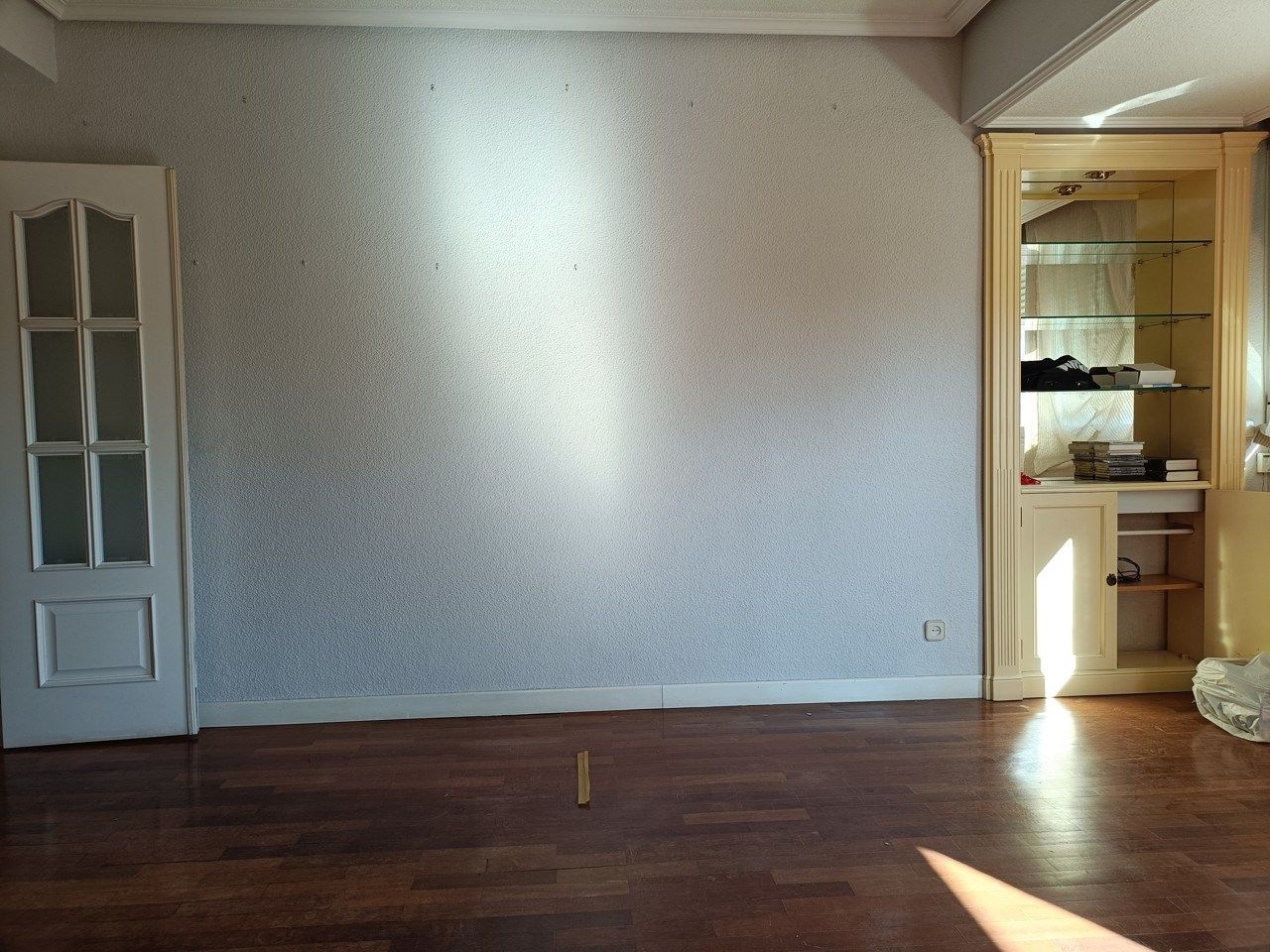 Bedroom of Flat to rent in  Madrid Capital  with Air Conditioner, Heating and Parquet flooring